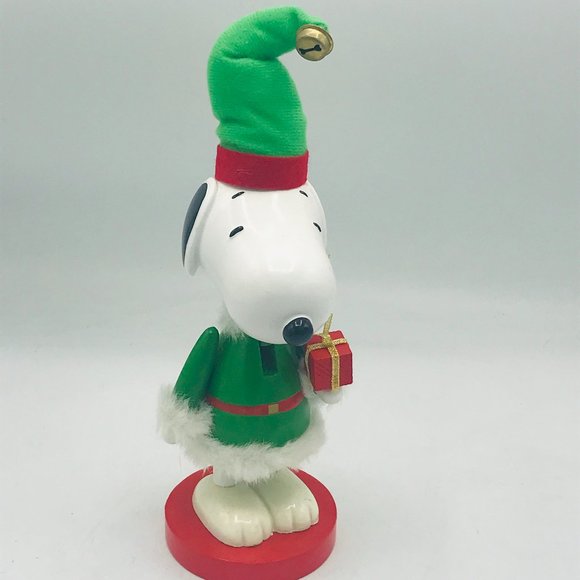 Ken Adler Holiday Wooden Snoopy Christmas Nutcracker Ken Adler